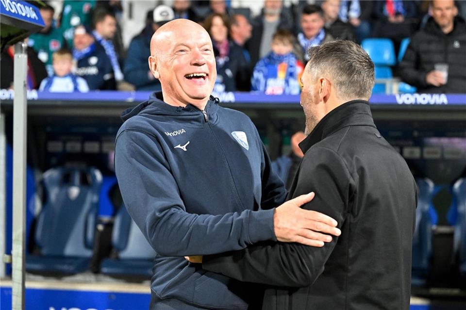 Uwe Rösler hatte bei seiner Rückkehr als Trainer nach Deutschland Grund zur FreudeUlrich Hufnagel/dpa
