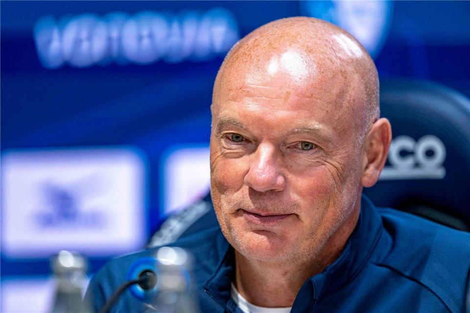 Uwe Rösler ist neuer Trainer beim VfL Bochum.David Inderlied/dpa