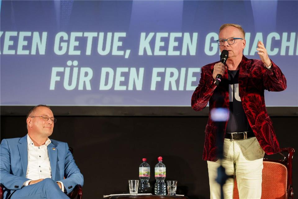 Uwe Steimle weist die Kritik zurück.Jan Woitas/dpa