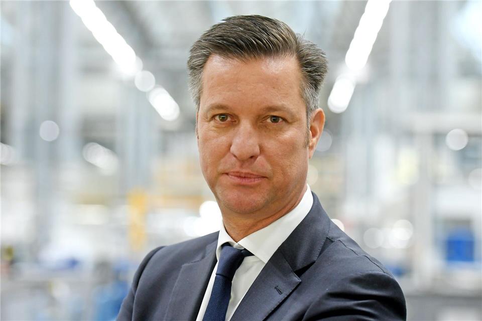 VW-Technikvorstand Thomas Schmall: „Die Hannover Messe zeigt: Wir können Technologie.“ (Archivbild)Holger Hollemann/dpa