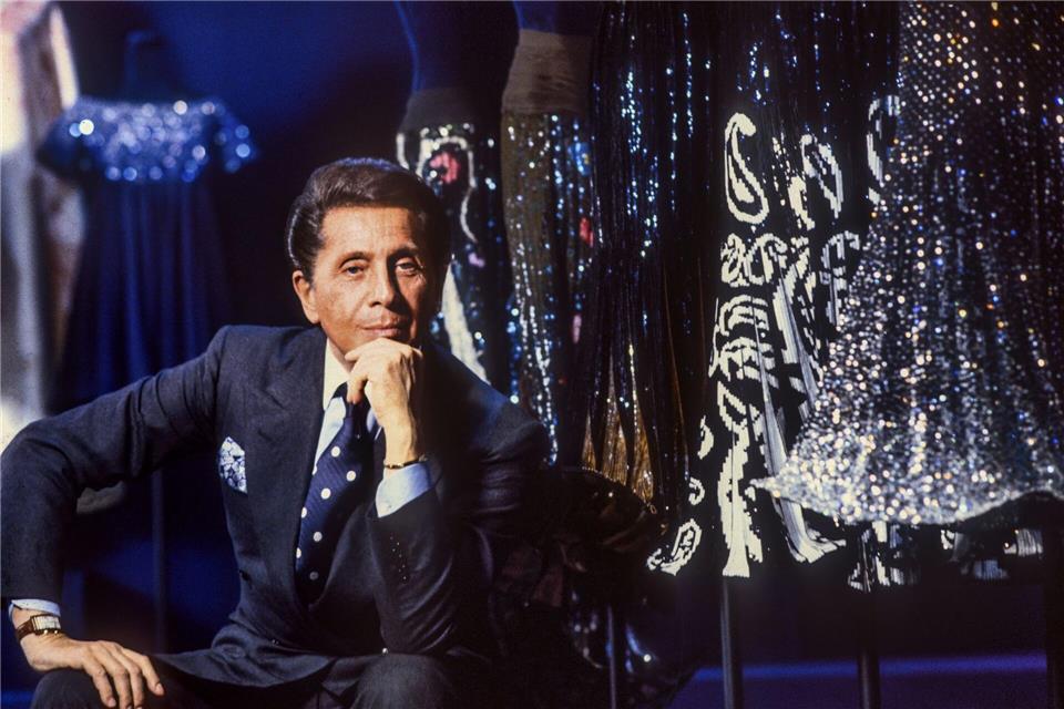 Valentino - hier auf einem Bild 1991 - starb am Montag mit 93 Jahren. (Archivbild)Enrica Scalfari/AGF via ZUMA Press/dpa
