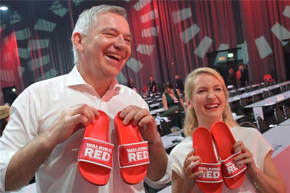 Van Aken und Schwerdtner sind bald kein Führungsduo mehr. Michael Bahlo/dpa