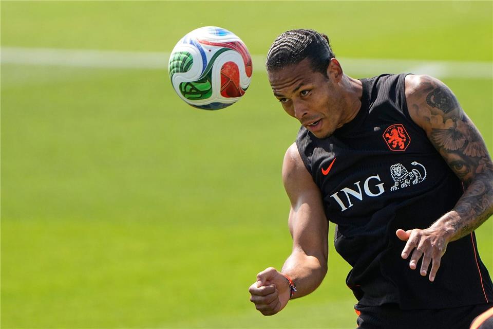 Van Dijk ist ein ganz wichtiger Spieler für Oranje.Charlie Riedel/AP/dpa
