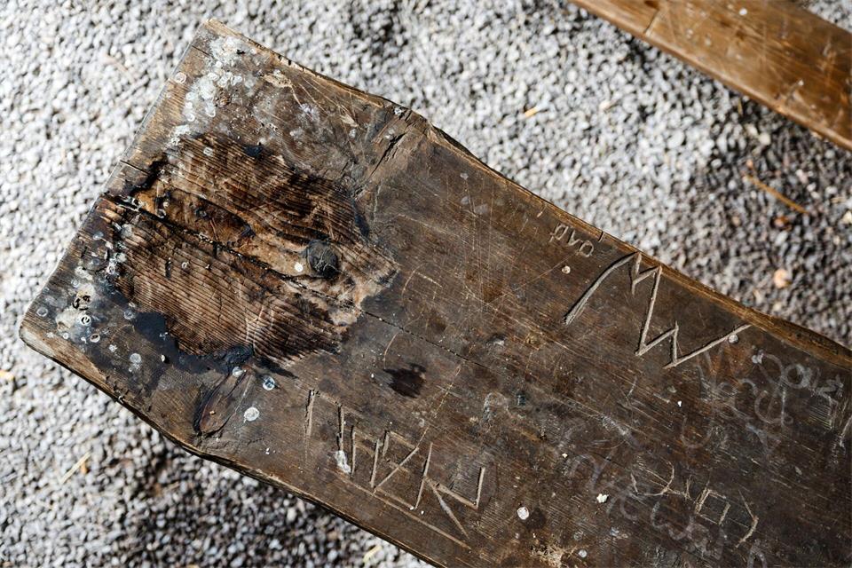 Vandalismus ist auf manchen Wanderwegen am Rennsteig ein Problem. Michael Reichel/dpa