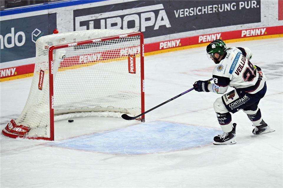 Veilleux machte das 3:1.Federico Gambarini/dpa