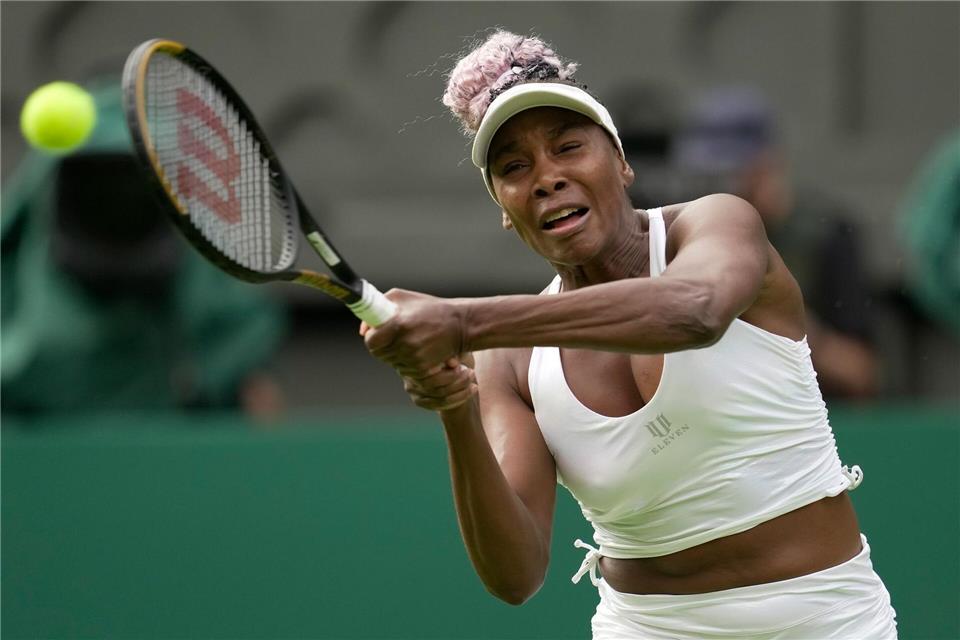 Venus Williams nimmt erstmals an den Bad Homburg Open teil. (Archivbild)Kin Cheung/AP/dpa