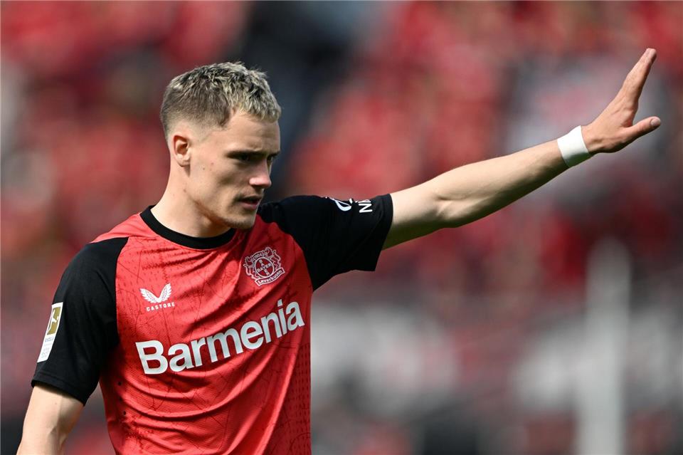 Verabschiedet sich aus Leverkusen: Nationalspieler Florian Wirtz.Federico Gambarini/dpa