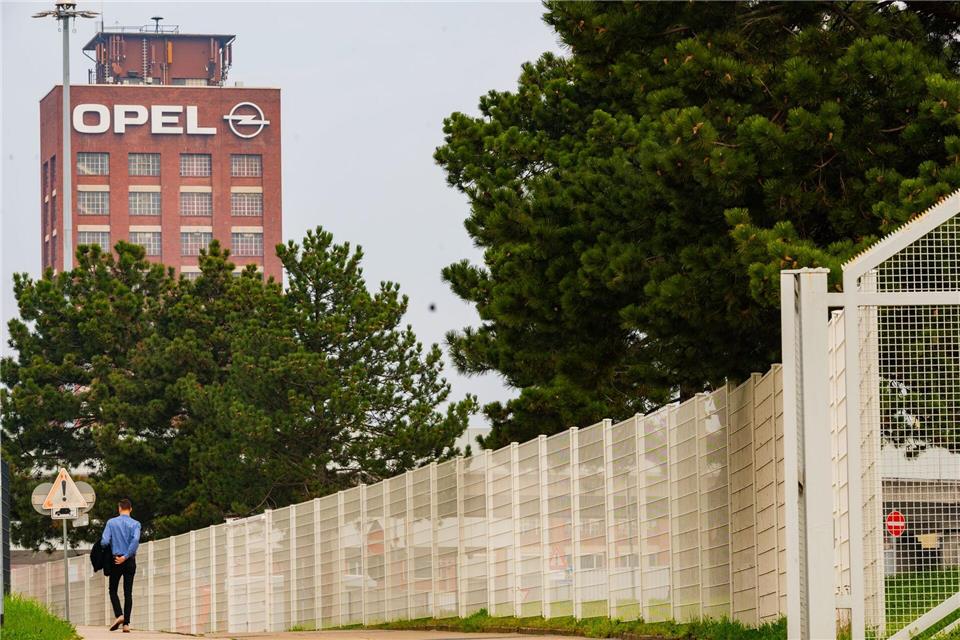 Verblasster Glanz: Opel in Rüsselsheim schrumpft.  Andreas Arnold/dpa