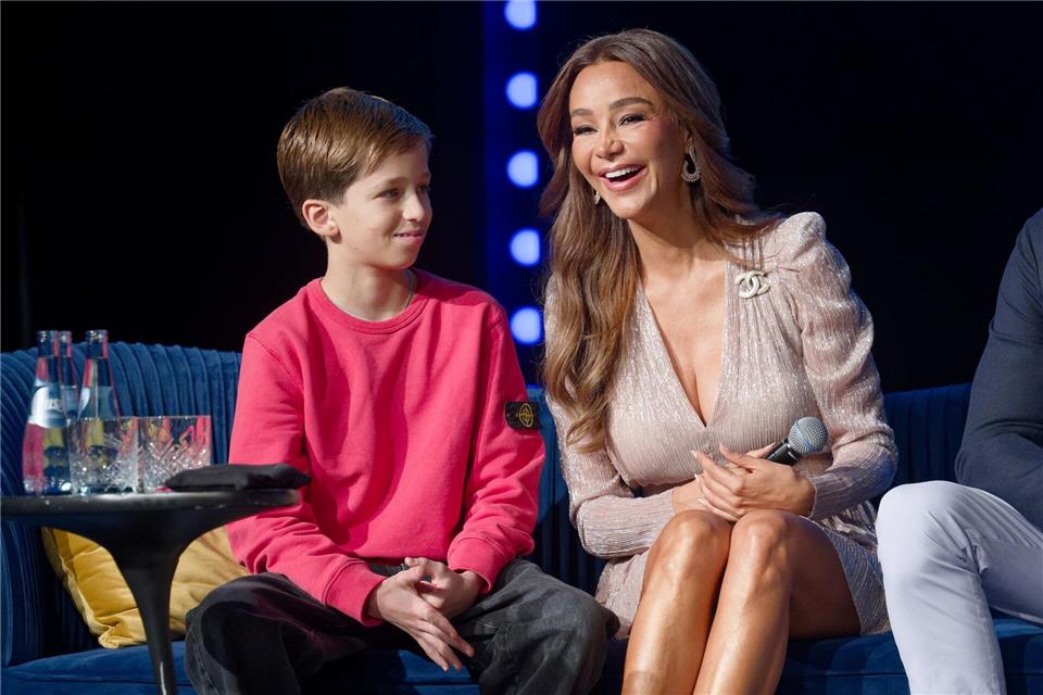 Verena Pooth telefoniert stündlich mit Sohn Rocco in Dubai. (Archivbild) Henning Kaiser/dpa