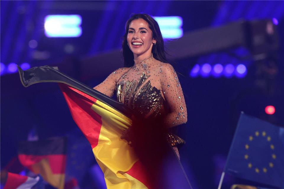 Vergangenes Wochenende erreichte sie Platz 23 im ESC-Finale, in knapp sieben Wochen singt sie beim CSD in Köln: Sarah Engels. (Archivbild)Jens Büttner/dpa
