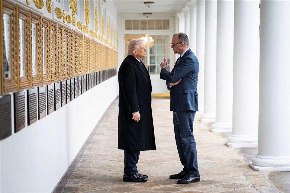 Verhältnis zwischen Trump und Merz verschlechtert sich. (Archivbild)Guido Bergmann/Presse- und Informationsamt der/dpa