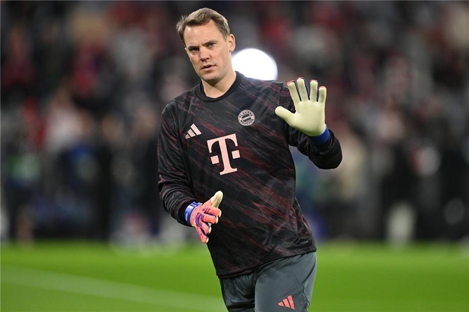 Vertragsverlängerung? Das sagt Bayern-Torwart Neuer  Verlängert Manuel Neuer seinen Vertrag beim FC Bayern noch einmal?Sven Hoppe/dpa