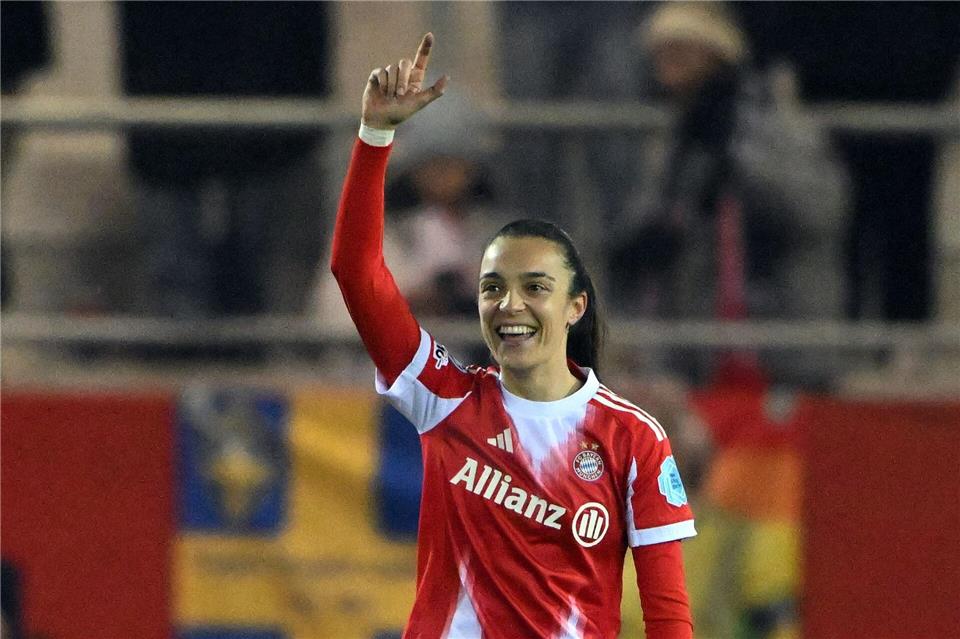 Verlässt den FC Bayern: Natalia Padilla Bidas. (Archivbild)Jens Niering/dpa