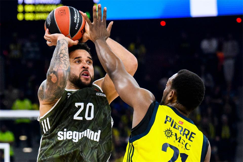 Verlässt die Basketballer des FC Bayern: Elias Harris. (Archivbild)Tom Weller/dpa