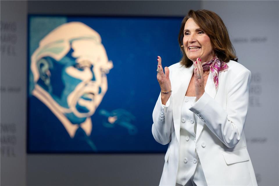 Verlegerin Christiane Goetz-Weimer sieht die Zukunft des in die Kritik geratenen Ludwig-Erhard-Gipfels nicht in Gefahr. (Archivbild)Sven Hoppe/dpa