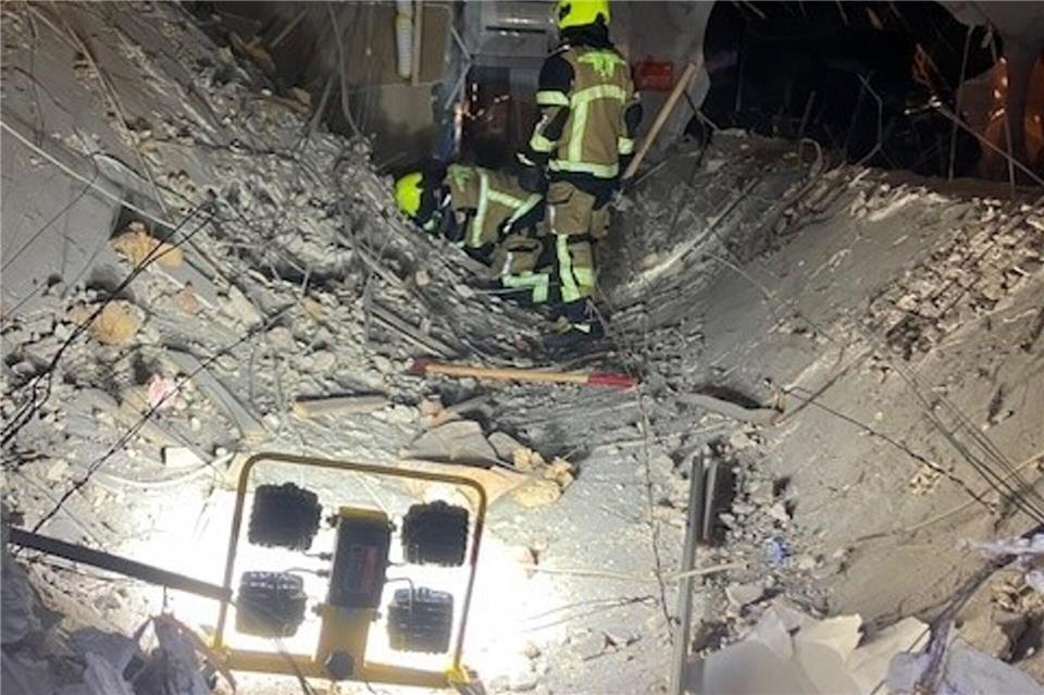 Verletzt wurde niemand.-/Feuerwehr Oberhausen/dpa