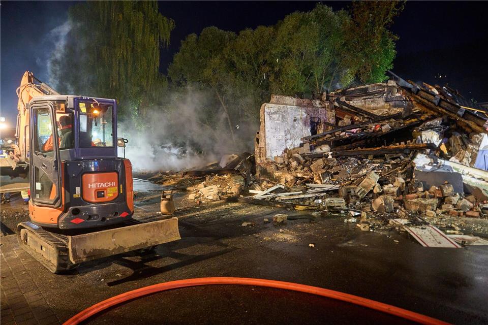 Verletzte bei Explosion in Wohn- und GeschäftshausThomas Frey/dpa