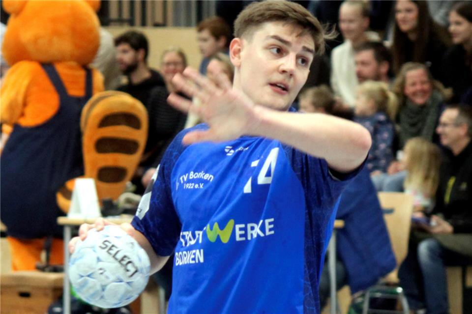 Verletzung überwunden: Lukas Dahlhaus steht beim Gastspiel in Alstaden wieder im Borkener Kader.