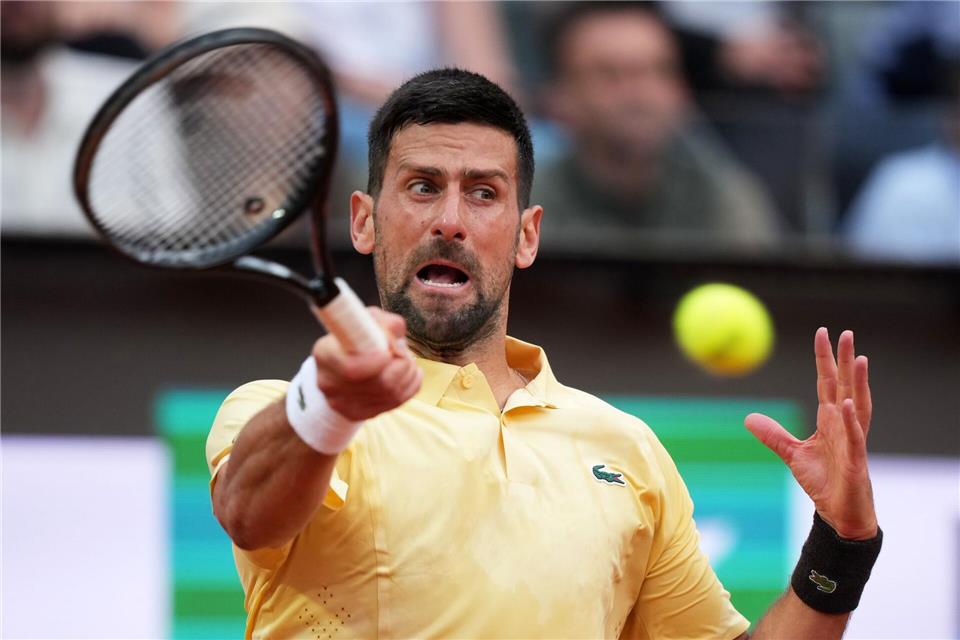 Verliert überraschend in Runde zwei: Novak Djokovic.Andrew Medichini/AP/dpa