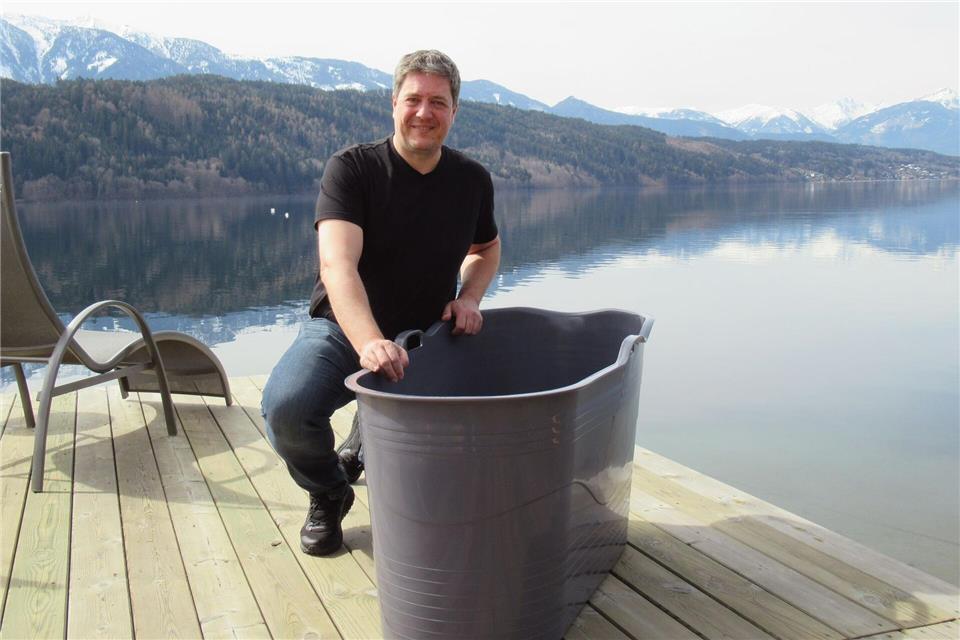 Vermittelt Ruhe und Konzentration beim Workshop „Kalt- und Eisbaden“: Bernhard Friedrich.Sabine Glaubitz/dpa-tmn