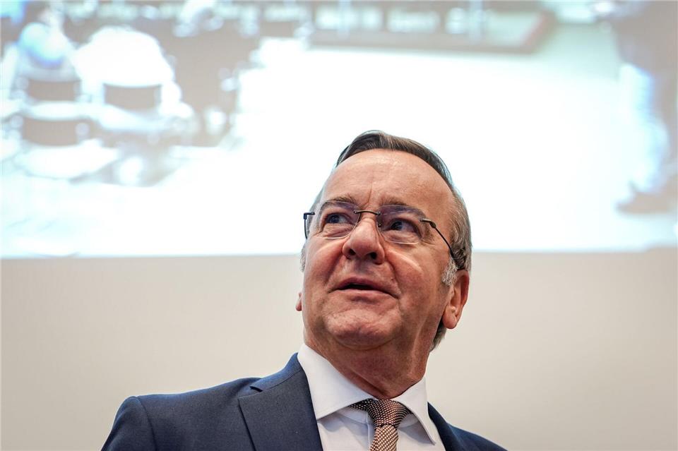 Verteidigungsminister Boris Pistorius (SPD) zeigte sich zufrieden.Kay Nietfeld/dpa