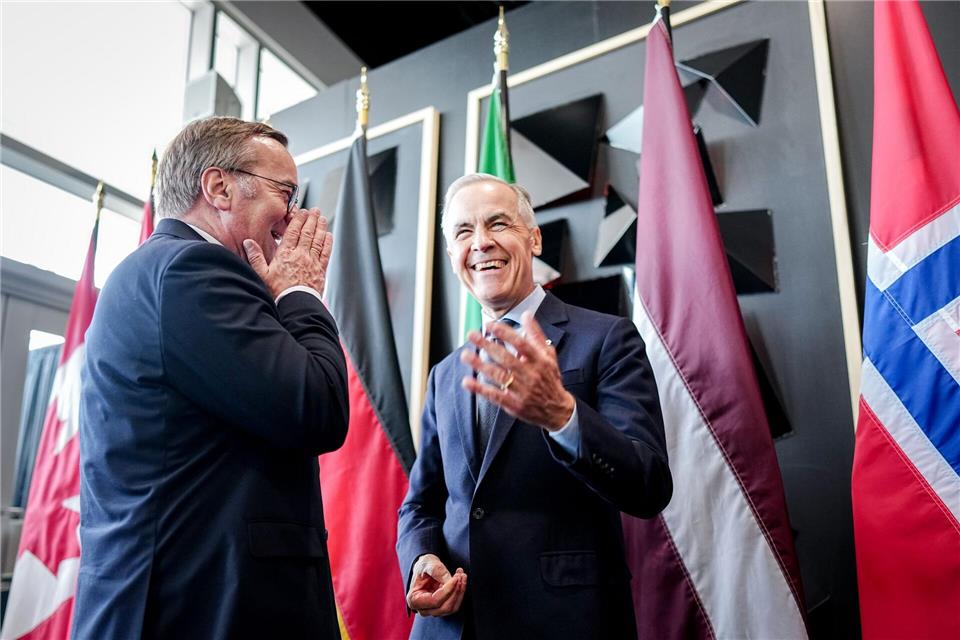 Verteidigungsminister Boris Pistorius war mehrfach nach Kanada gereist und hatte dort auch Premierminister Mark Carney getroffen. (Archivbild)Kay Nietfeld/dpa