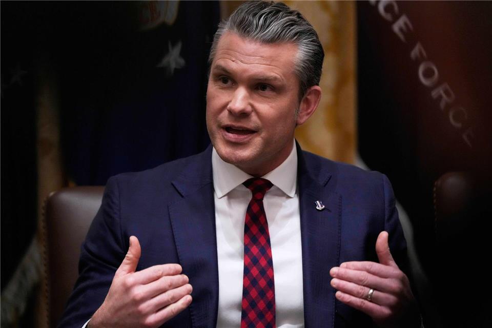 Verteidigungsminister Pete Hegseth bestätigt Tod von US-Soldaten in Syrien Julia Demaree Nikhinson/AP/dpa