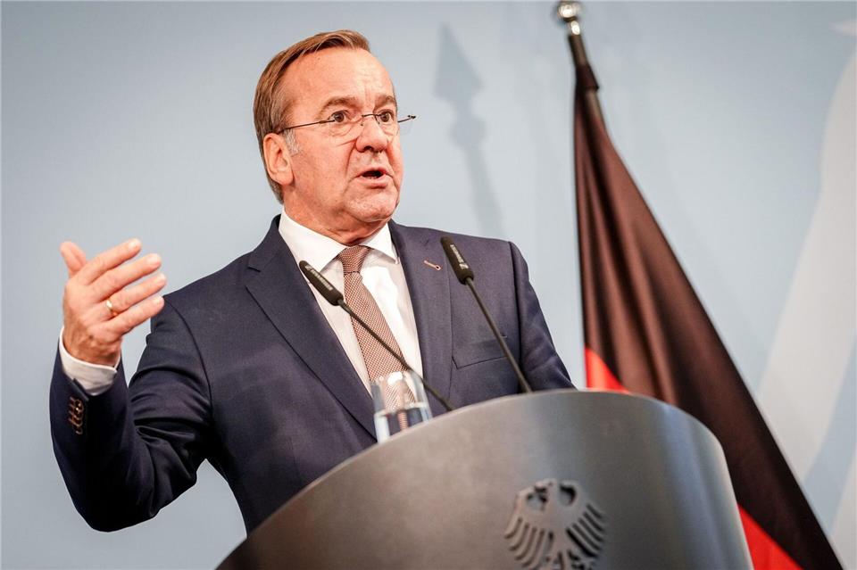 Verteidigungsminister Pistorius fordert die Union auf, sich an den vereinbarten Zeitplan zu halten. (Archivbild)Kay Nietfeld/dpa