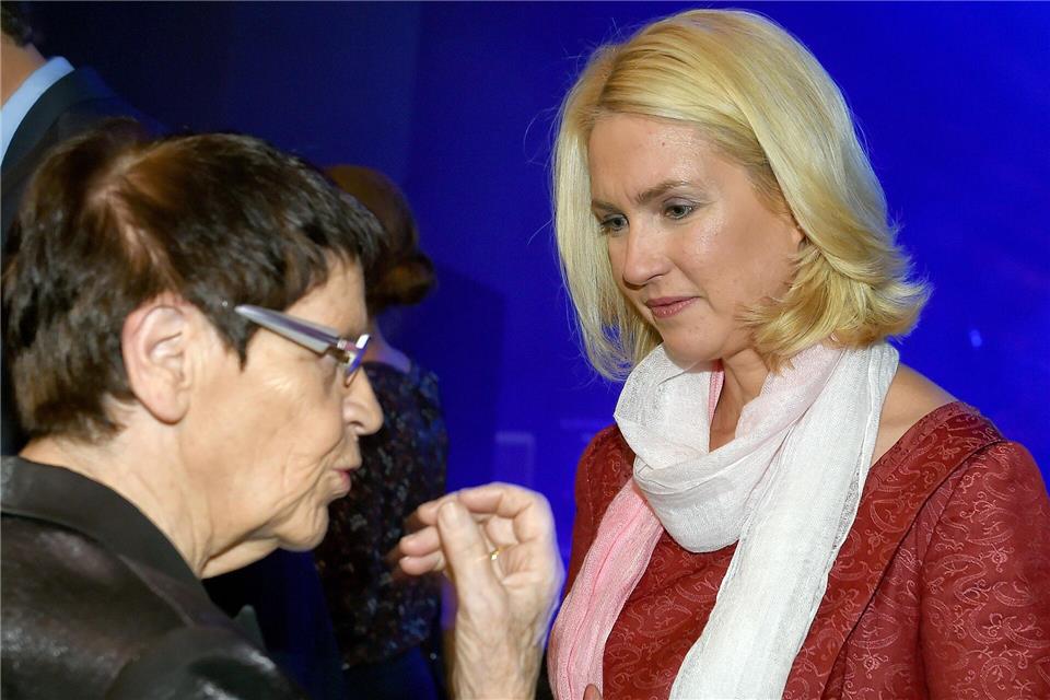 Viele Fortschritte, die heute selbstverständlich erschienen, würde ihre Handschrift tragen, sagt Manuela Schwesig über Süssmuth. (Archivbild)picture alliance / Britta Pedersen/dpa-Zentralbild/ZB