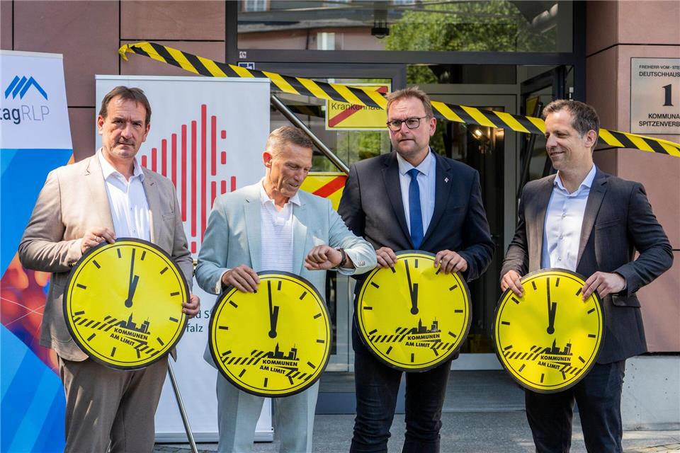 Viele Kommunen sind finanziell am Limit, mahnten die Spitzenverbände. Andreas Arnold/dpa