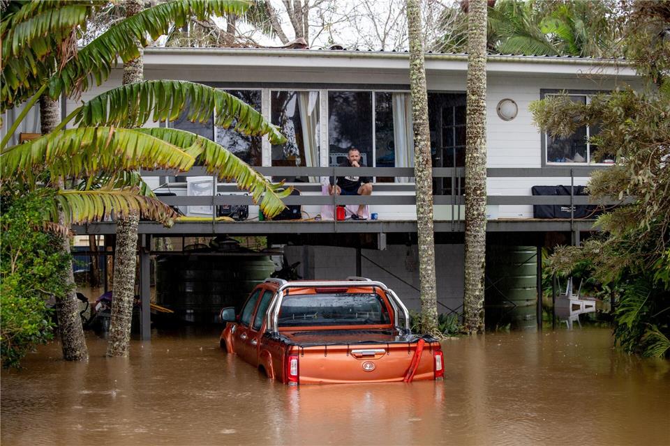 Viele Menschen haben alles in den Fluten verloren.Lindsay Moller/AAP/dpa