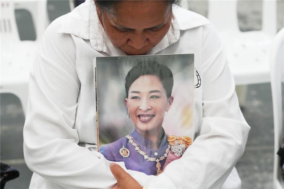 Viele Menschen in Thailand trauern um die Prinzessin.Sakchai Lalit/AP/dpa