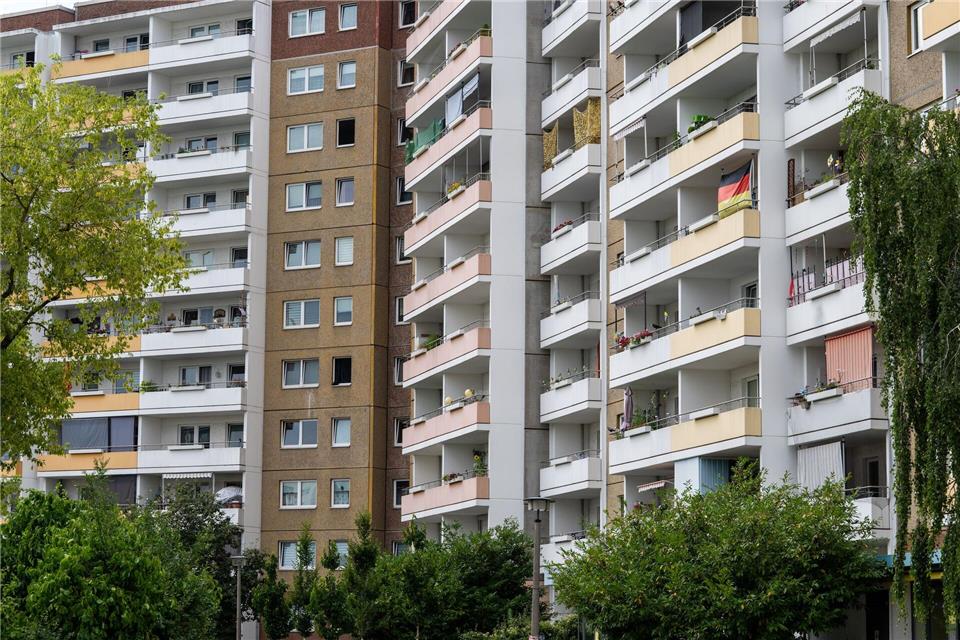 Viele Plattenbauten in der DDR wurden nach demselben Typ gebaut. Soeren Stache/dpa