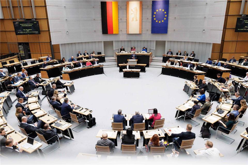 Viele Themen liegen im Abgeordnetenhaus an. (Archivbild)Carsten Koall/dpa