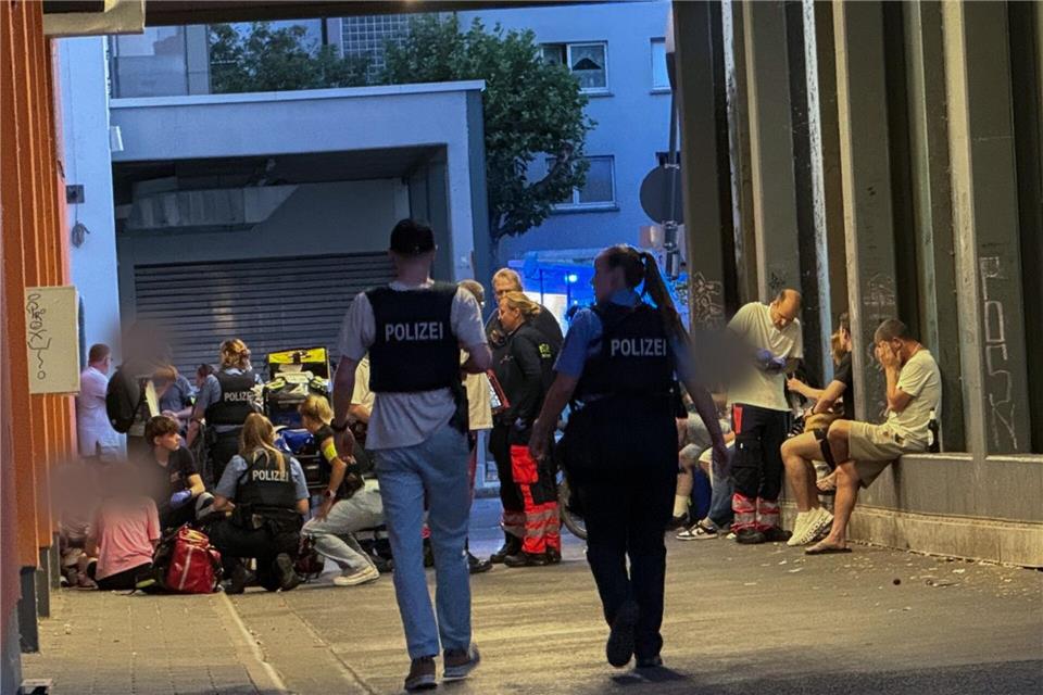 Viele Zeugen haben die Tat mit angesehen.Mike Seeboth/dpa