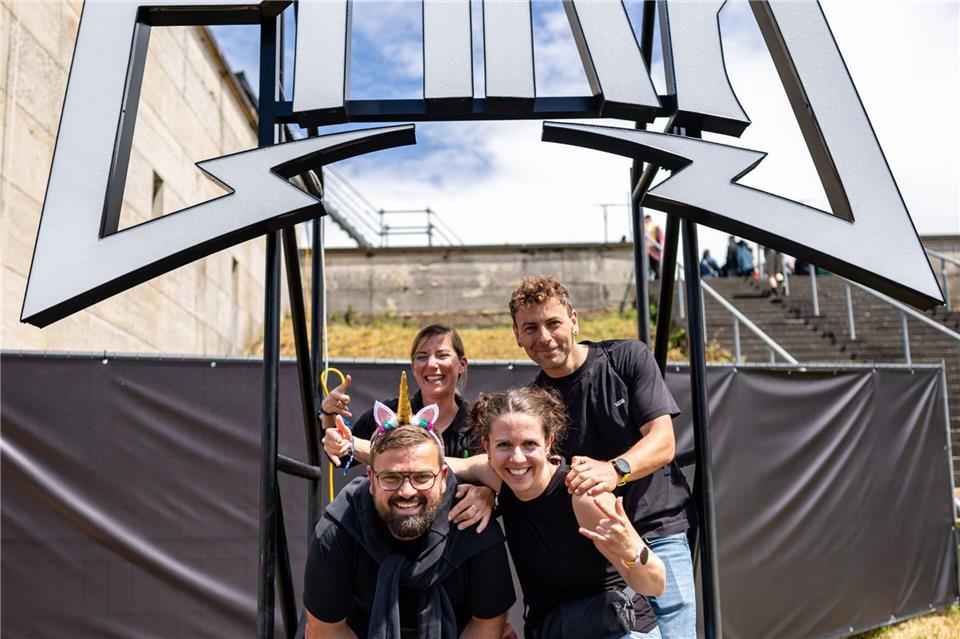 Viele der Parkrocker waren bereits am Vortag angereist - und hatten teilweise schon bis spät in die Nacht gefeiert. Daniel Karmann/dpa