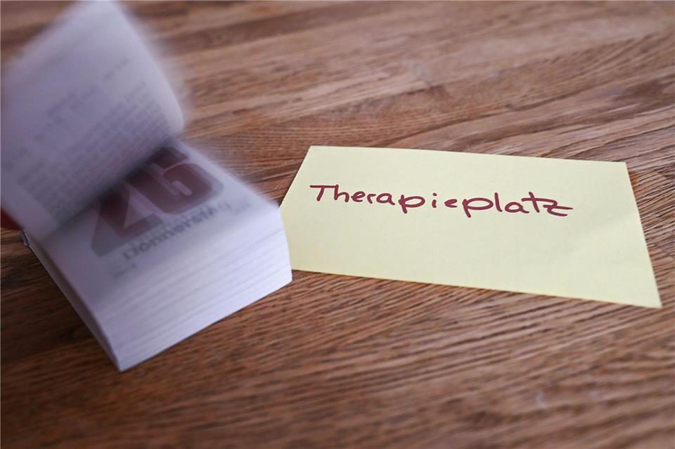 Viele mental Erkrankte müssen in Deutschland lange auf einen Therapieplatz warten. (Symbolbild)Katharina Kausche/dpa