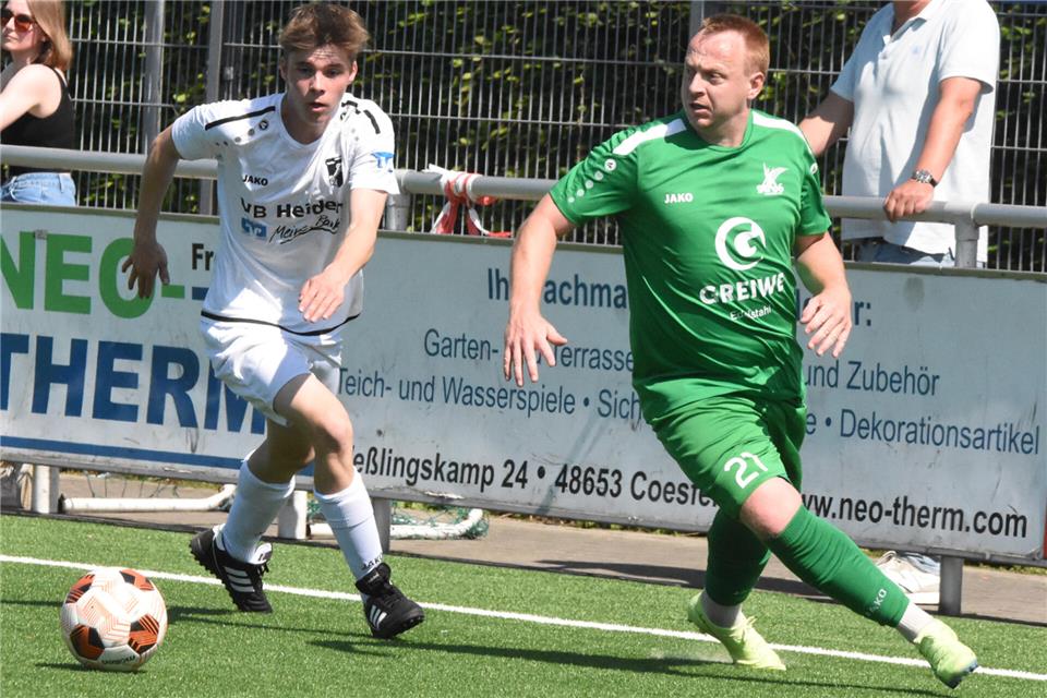 Viktoria Heiden (links)  machte in der 88. Minute alles klar für den Gast.