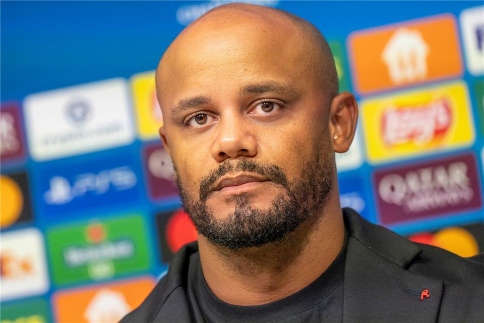 Vincent Kompany äußert sich zum Gegner FC Pafos.Peter Kneffel/dpa