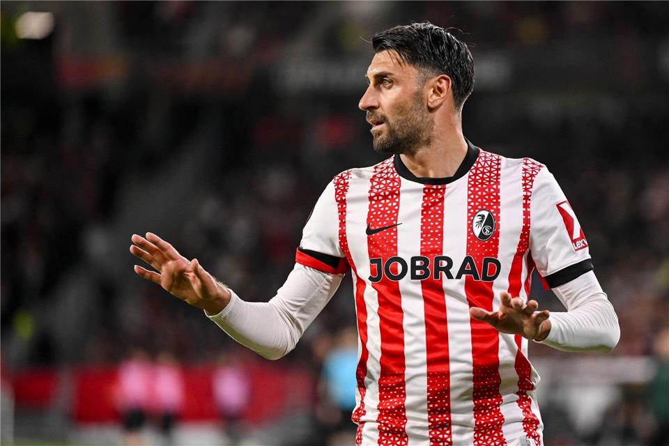 Grifo mit besonderer Düsseldorf-Erinnerung vor Pokal-Duell Vincenzo Grifo hat besondere Erinnerungen an Fortuna Düsseldorf. (Archivbild)Harry Langer/dpa