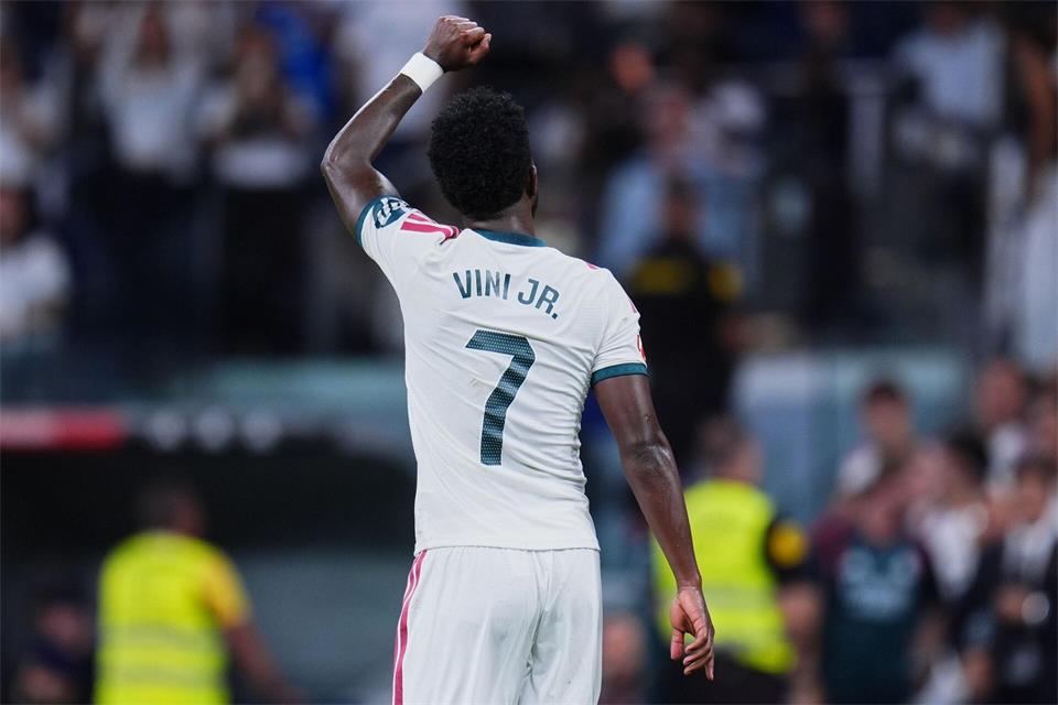 Vinícius Junior wurde nach seinem Tor ausgewechselt.Manu Fernandez/AP/dpa