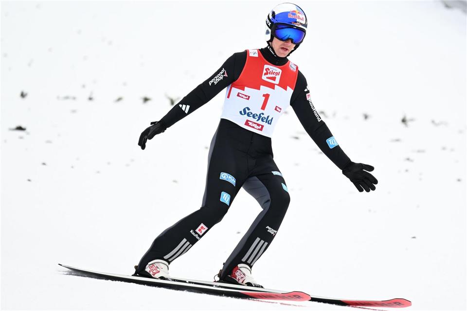 Vinzenz Geiger ist in Seefeld der stärkste deutsche Kombinierer.Barbara Gindl/APA/dpa