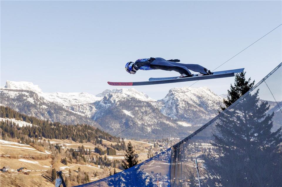 Vinzenz Geiger knackte die magische 200er-Marke leider nicht.Erwin Scheriau/APA/dpa