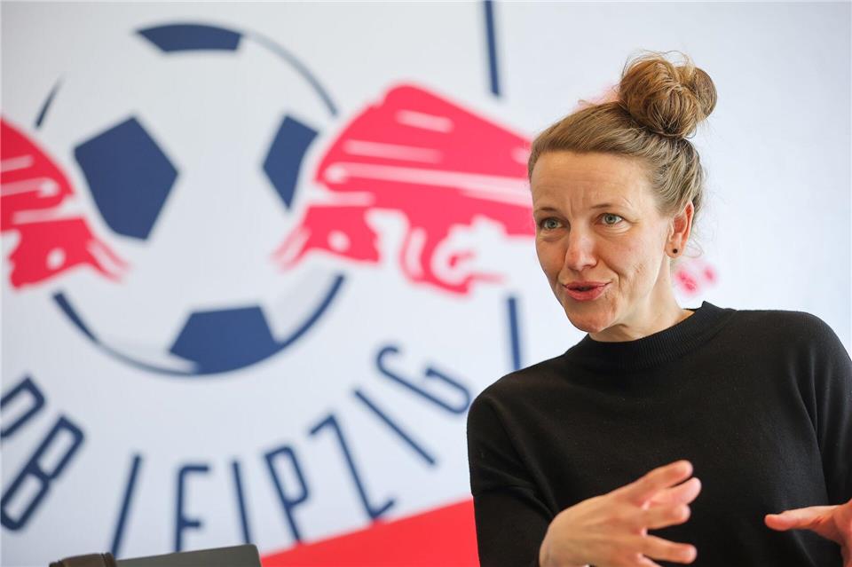 Viola Odebrecht, Leiterin Frauen- und Mädchenfußball von RB Leipzig,  hat erneut eine Spielerin von OH Leuven verpflichtet. (Archivbild)Jan Woitas/dpa