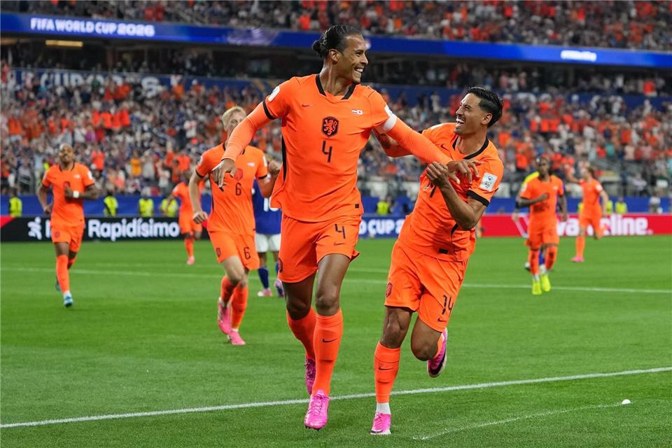 Virgil van Dijk glänzte auch als Torschütze.Julio Cortez/AP/dpa