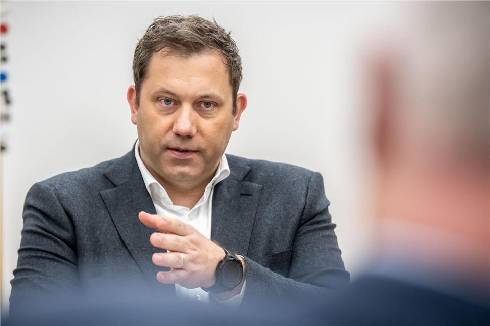 Vizekanzler Lars Klingbeil (SPD)Michael Kappeler/dpa