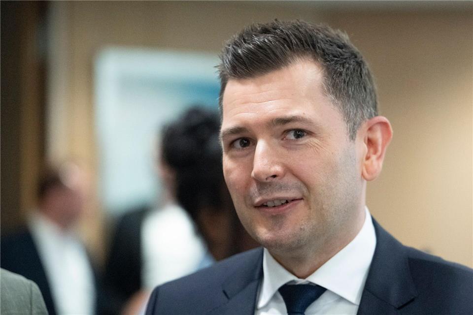 Vogt sitzt seit 2021 im Landtag. Marijan Murat/dpa