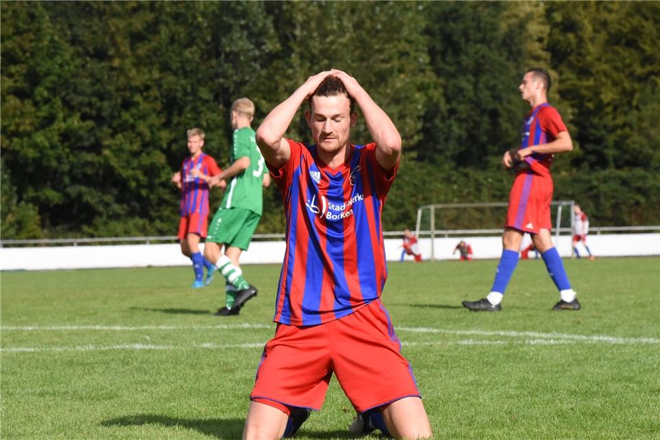 Volle Konzentration auf den SV Dorsten-Hardt: Eric Römer erwartet mit seiner SG am Sonntag den punktgleichen Tabellennachbarn.