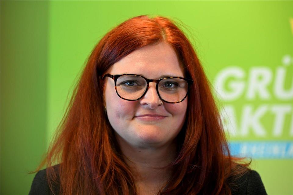 „Vom Fraktionsvorsitzenden der CDU erwarten wir, dass er der Zivilgesellschaft im Einsatz für die Demokratie den Rücken stärkt“, sagt die Parlamentarische Geschäftsführerin, Schellhammer, in Richtung von Gensch. (Archivfoto)Michael Brandt/dpa