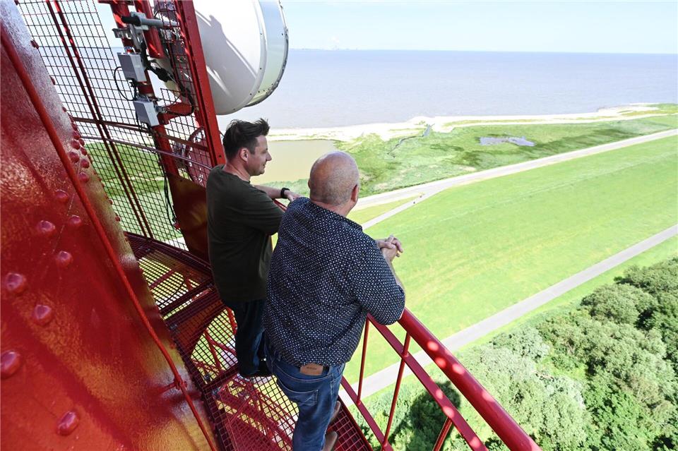 Vom Turmhaus bietet sich ein weiter Rundumblick. Lars Penning/dpa